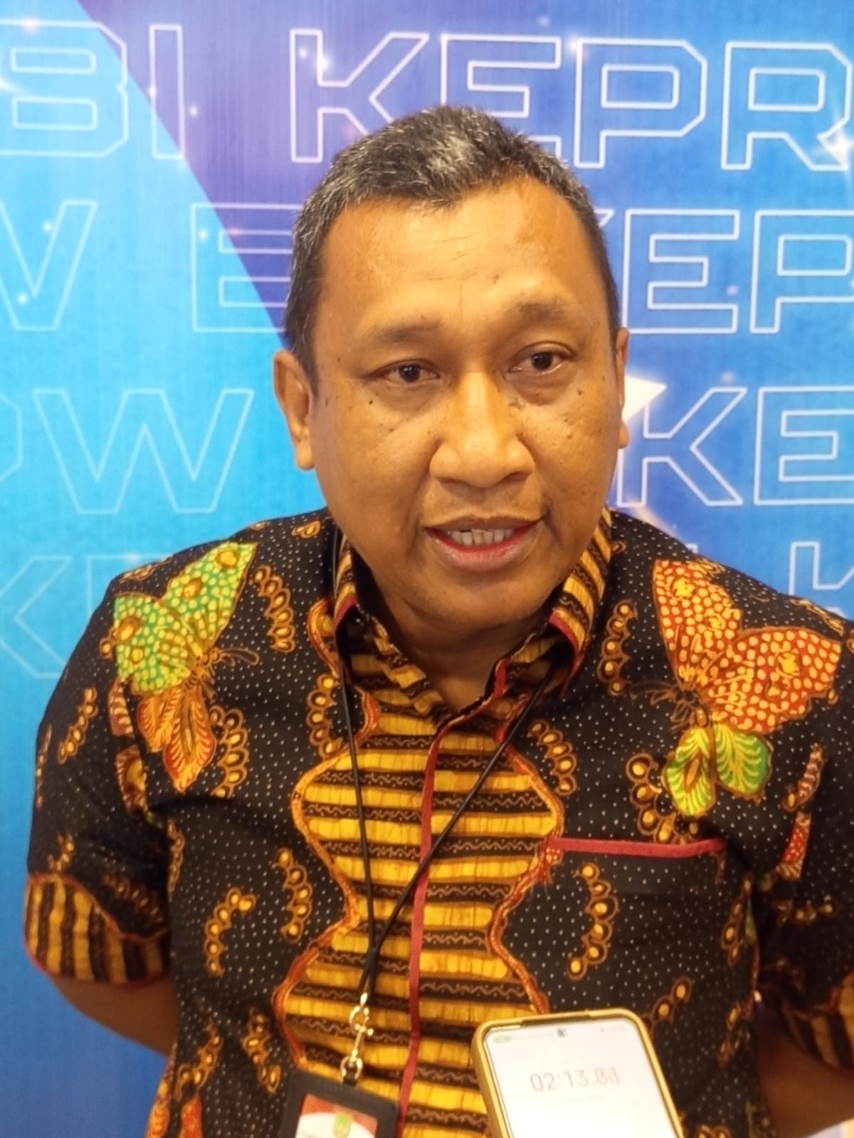 Kepala Dinas Perpustakaan Kota Batam, Herman Rozi