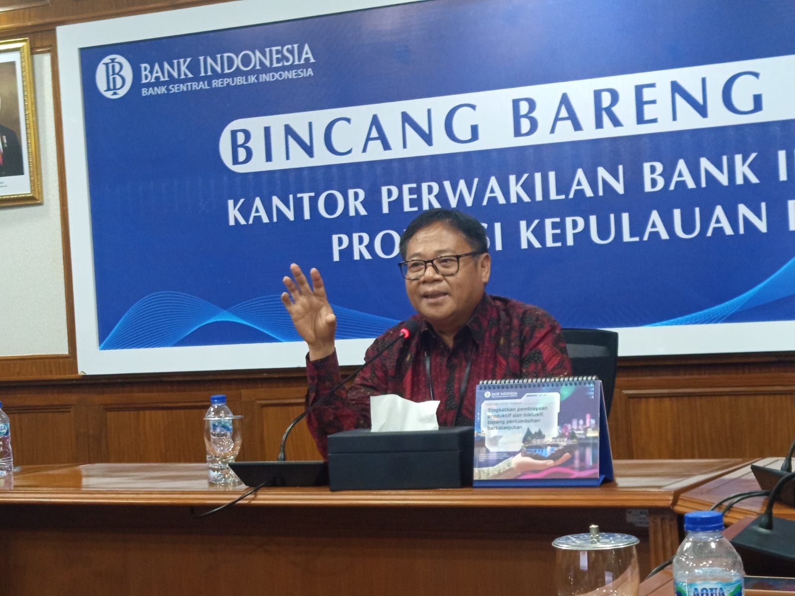 Kepala Perwakilan Bank Indonesia Provinsi Kepulauan Riau, Rony Widijarto Purubaskoro